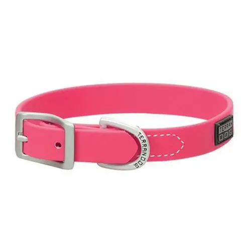 X-Treme Adventure Dog Collar, 1" Pink - 21" -L 1