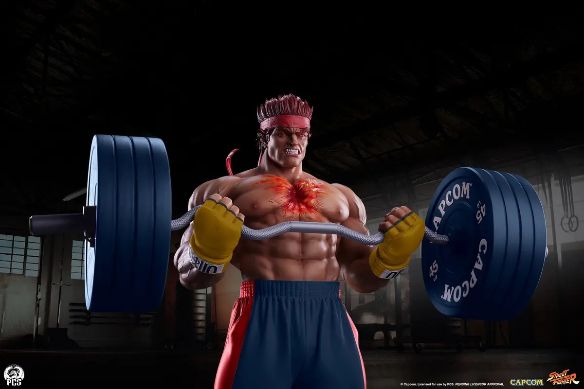 Street Fighter: Ryu Powerlifting (Evil Ryu Edition) (Pre-Order) 1