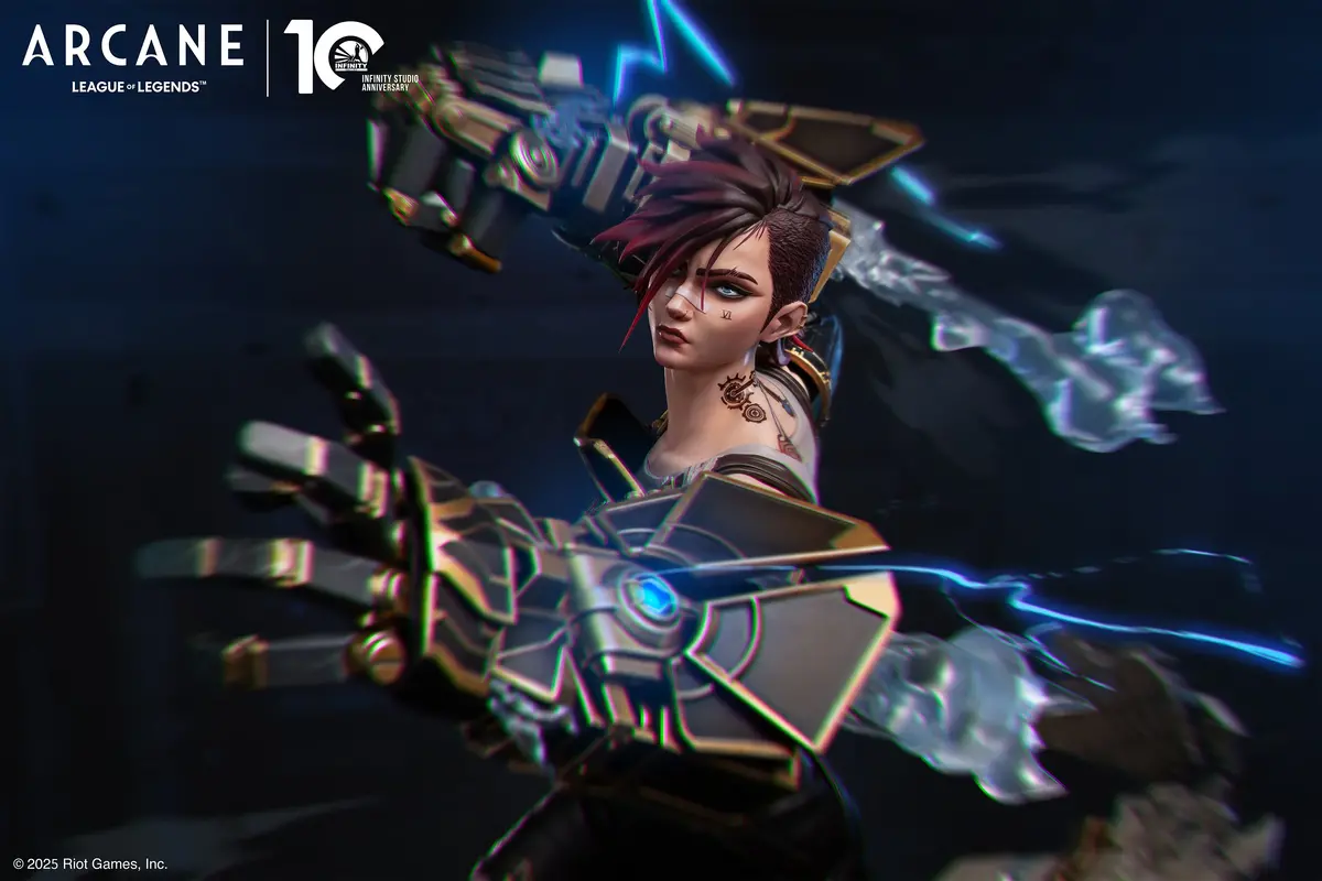 League Of Legends Arcane: Vi Quarter Scale Statue 1