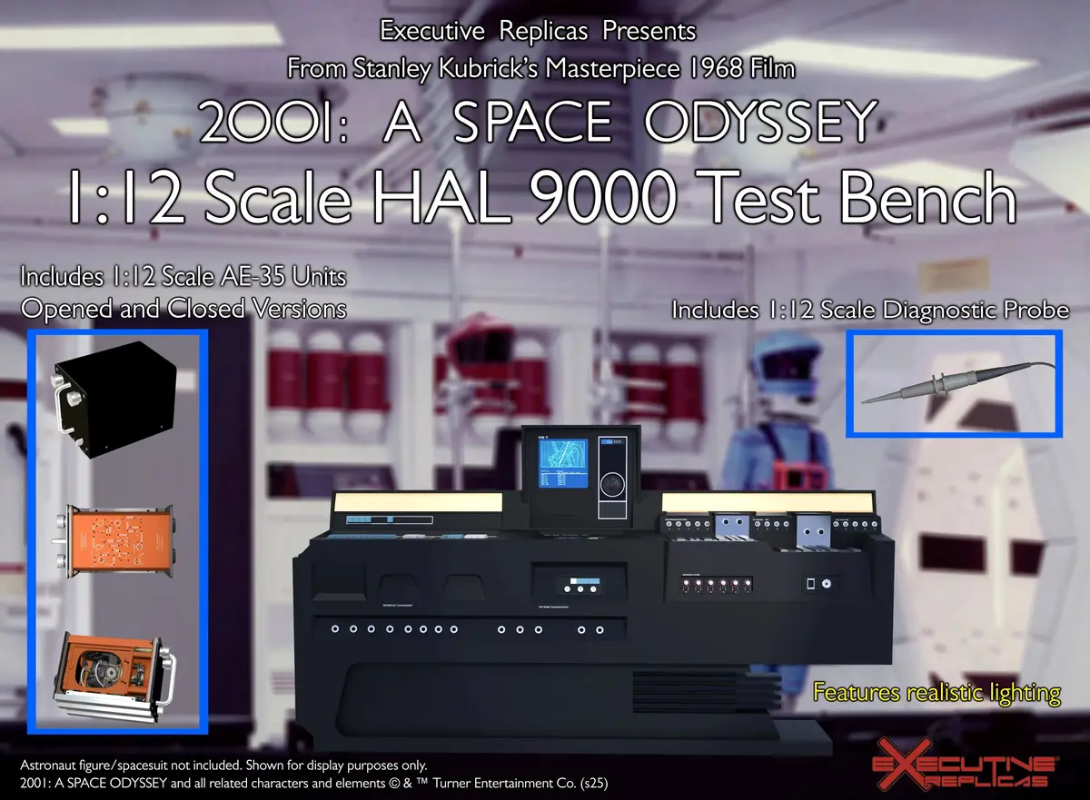 2001 A Space Odyssey: Hal 9000 Test Bench 1