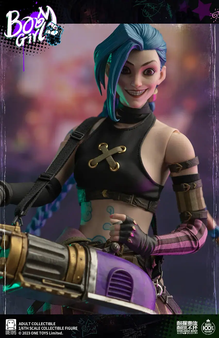 League Of Legends Arcane: Jinx Boom Girl Deluxe Edition (Pre-Order) 1