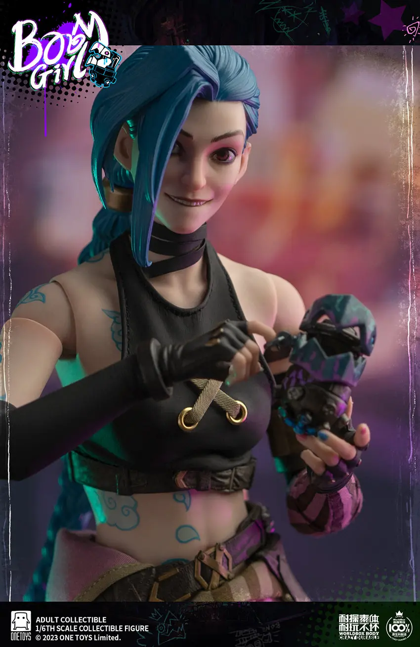 League Of Legends Arcane: Jinx Boom Girl 1