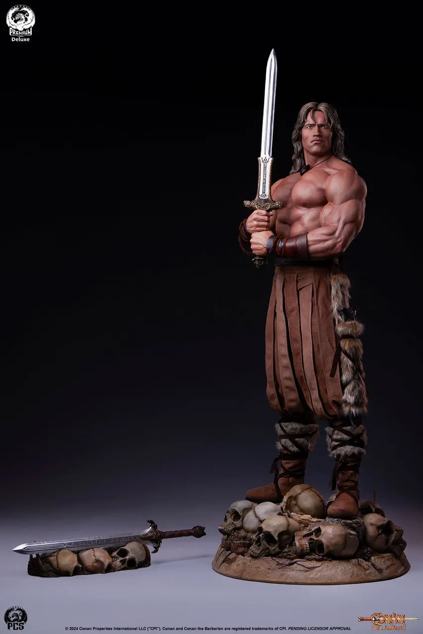 Conan The Barbarian (1982): Conan Deluxe Skulls Base 1
