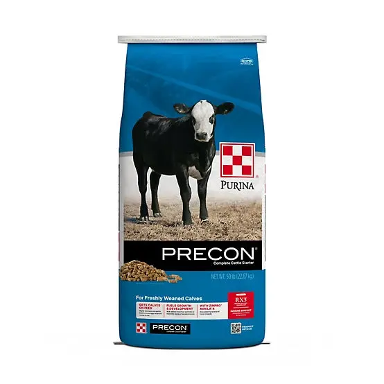 Purina Precon Complete With Rx3 Cattle Feed, 50 Lb. Bag 1