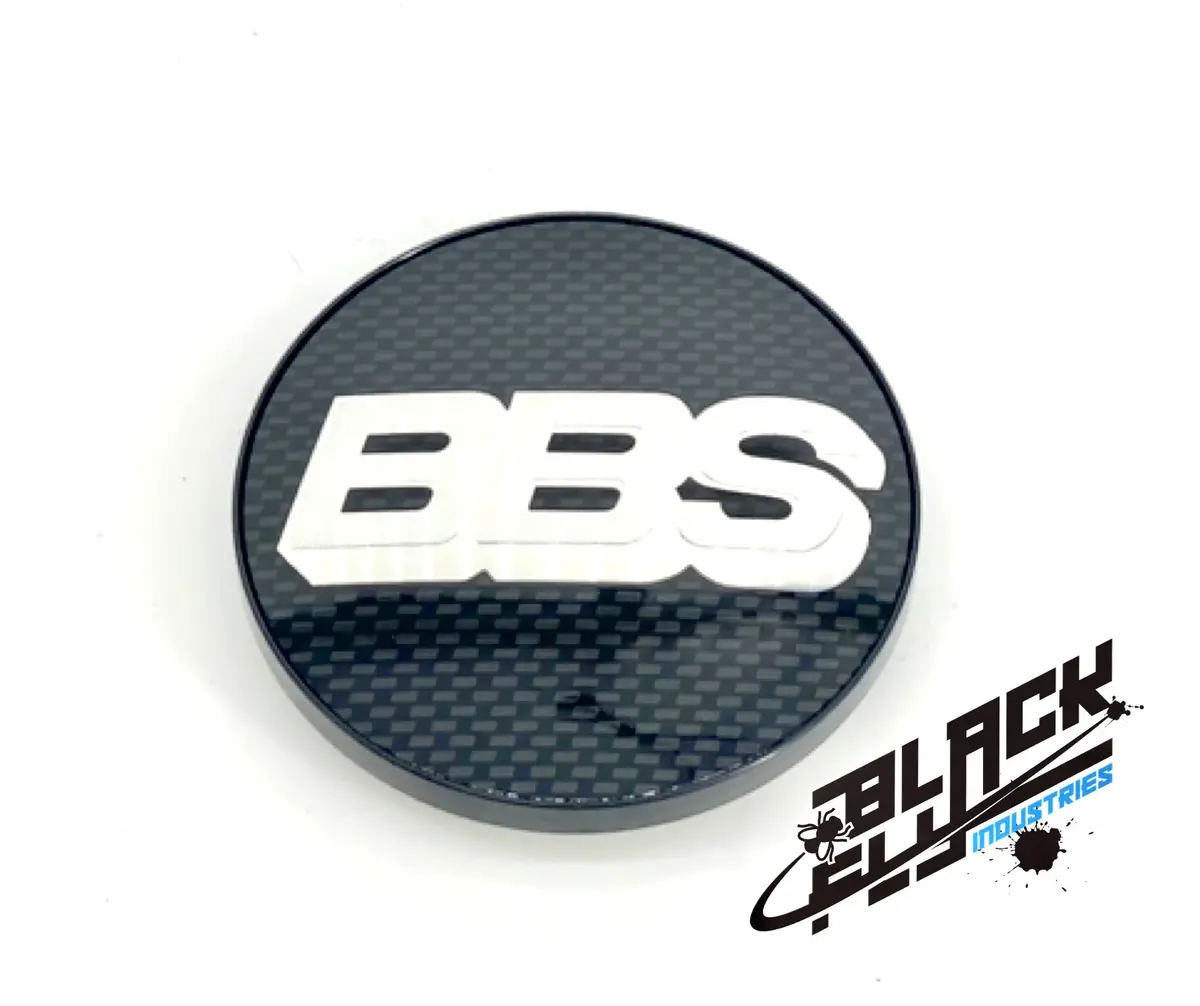 Bbs Carbon/Polished 70Mm 3 Tab Cap 1