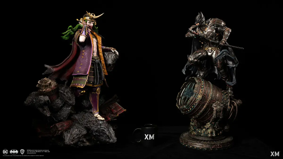 Dc Comics: Batman Shugo And Joker Orochi Samurai Series Matched Twin Set Exclusive 1