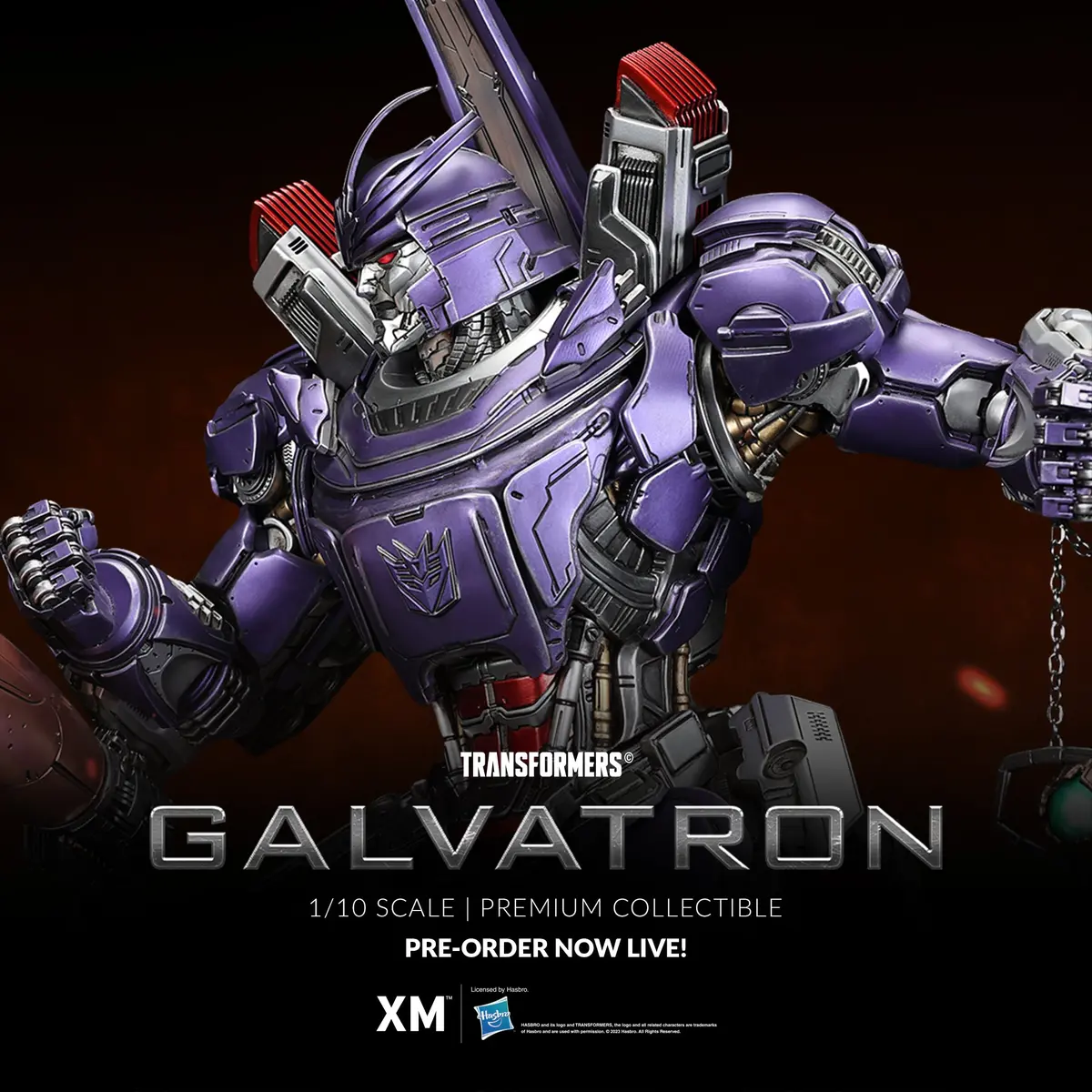 Transformers: Galvatron Tenth Scale Statue 1