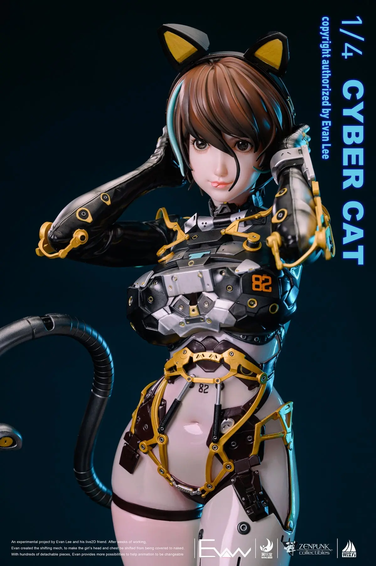 Cyber Cat By Evan Lee (Pre-Order) 1