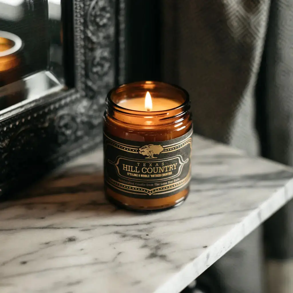 Texas Hill Country Candle 1