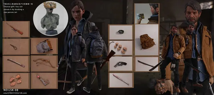 The Last Of Us (Playstation): Ellie And Joel The Last Set 1