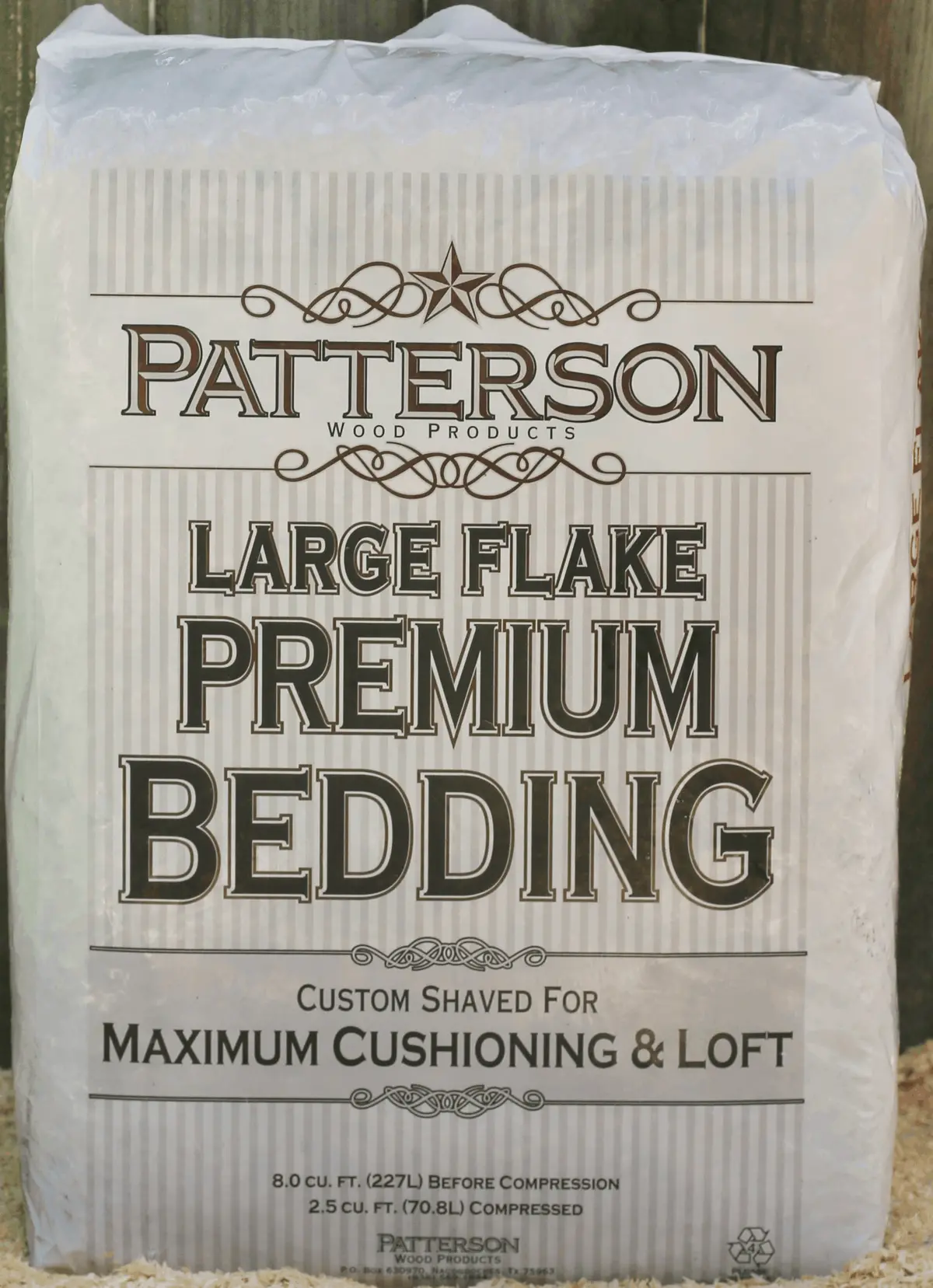 Patterson Large Flake Wood Shavings - 8 Cu Ft 1
