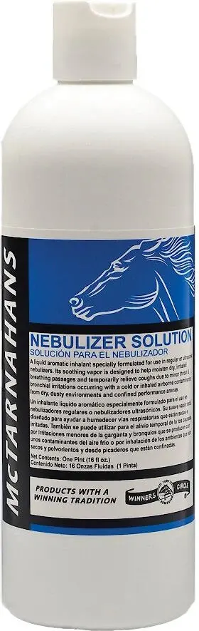 Mctarnahans Nebulizer Respiratory Horse Solution, 16-Oz Bottle 1