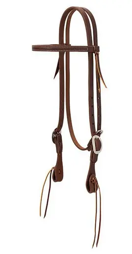 Working Tack Pineapple Knot Browband Headstall 1