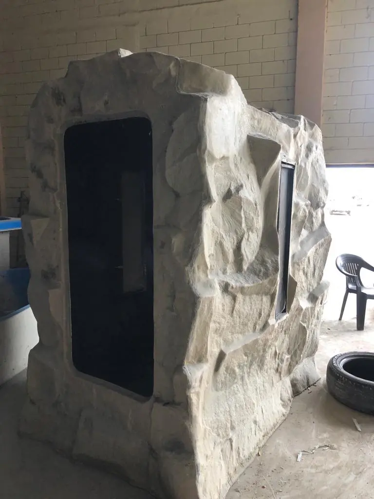 Arg  Parapet - Rock Design - Parapeto Para Arco (Roca) / 1
