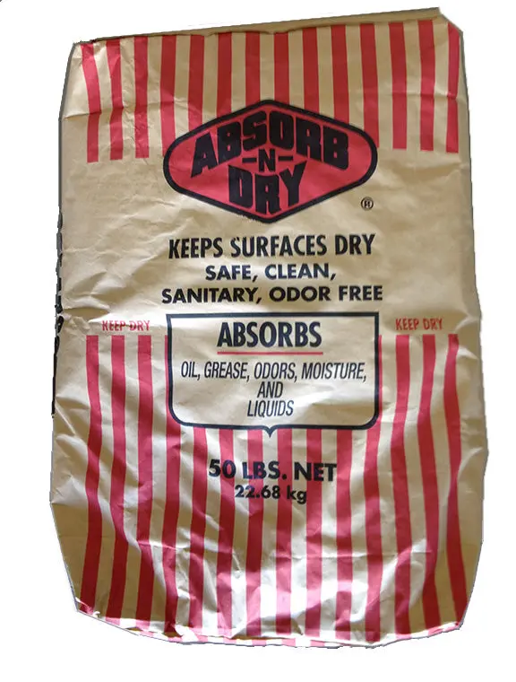 Absorb & Dry Oil Absorbent - 50 Lb 1