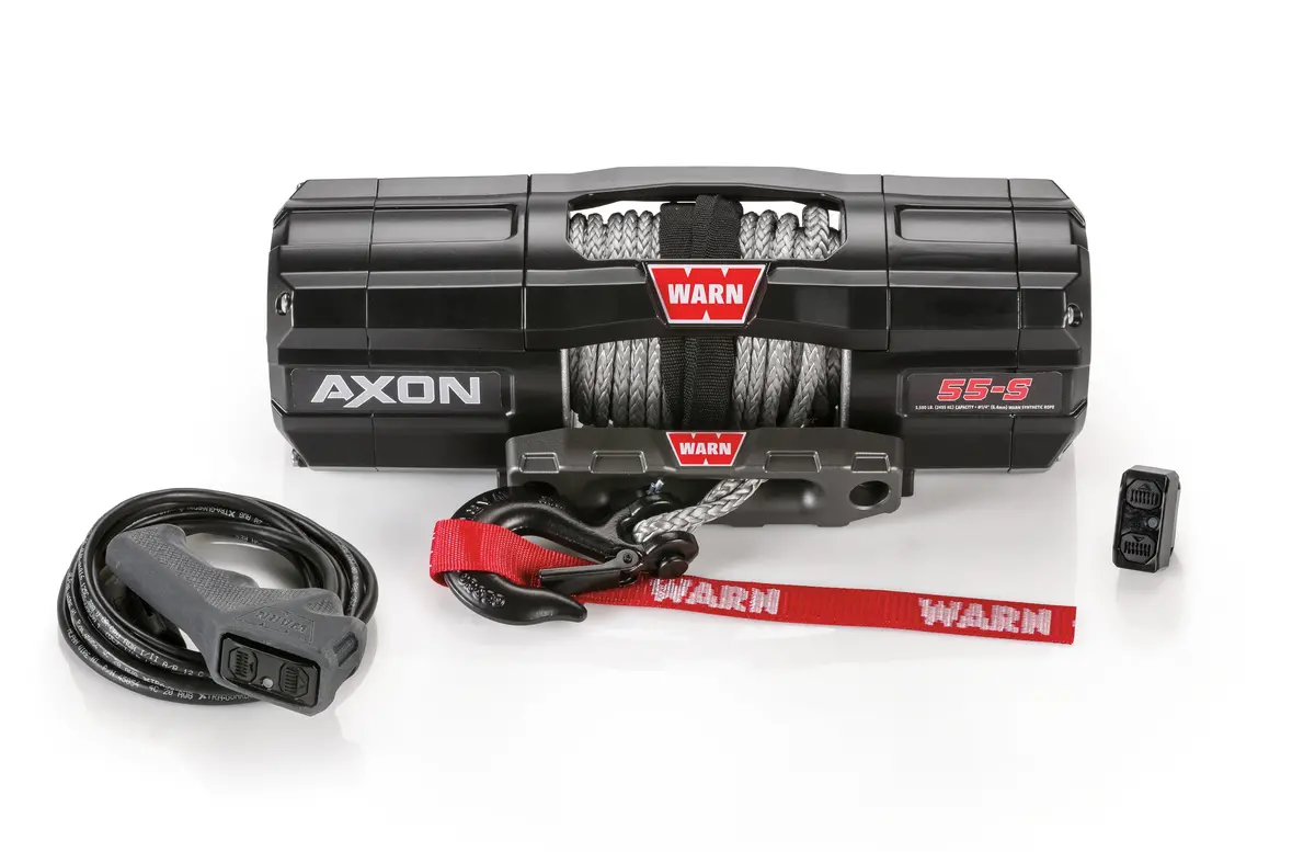 Warn Axon 55-S Atv Winch (Sku: Axon-55-S-101150) 1
