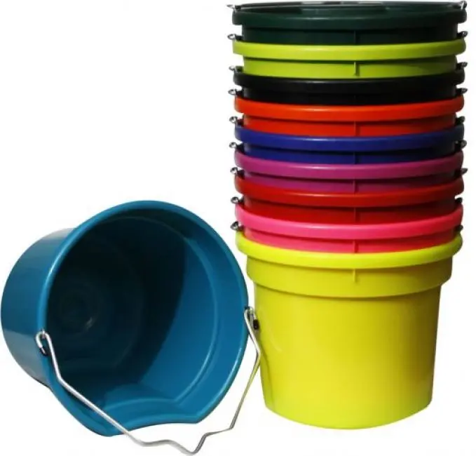 20Qt Flatback Bucket - 11"Tall 1