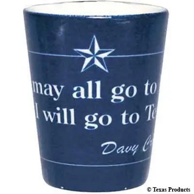 Davy Shot Glass 1
