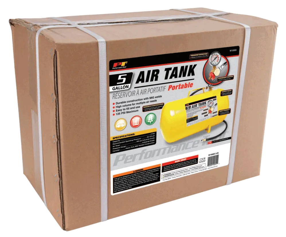 5 Gal, 125 Psi Portable Air Tank 1