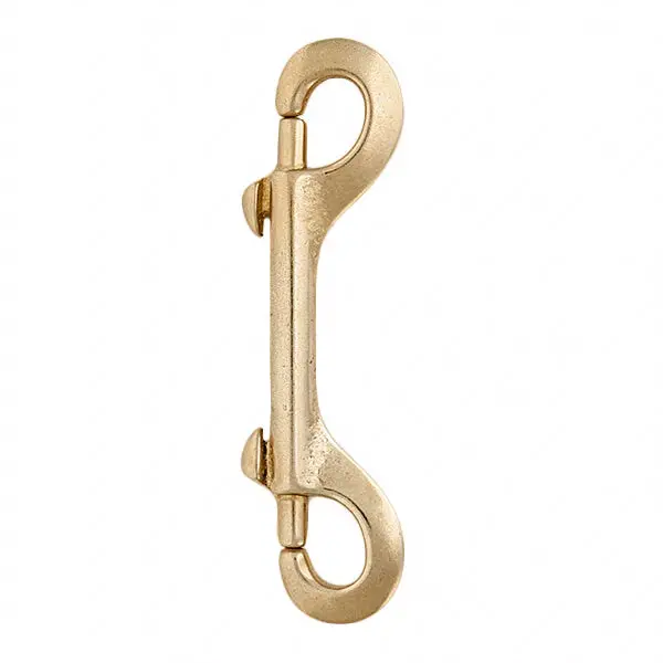 4-1/2" Solid Brass Double Snap 1