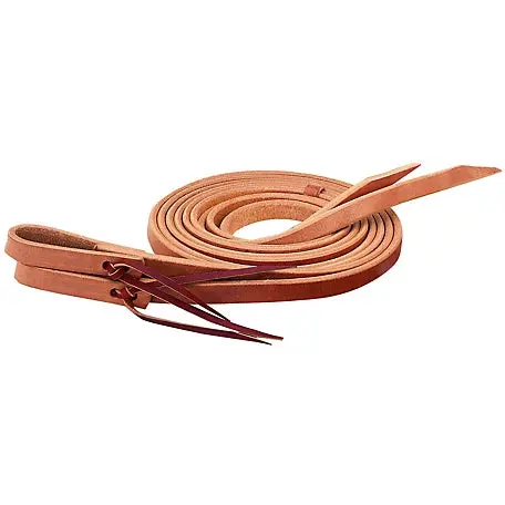 Single-Ply Heavy Harness Split Reins, 1/2 In. X 8 Ft. 1