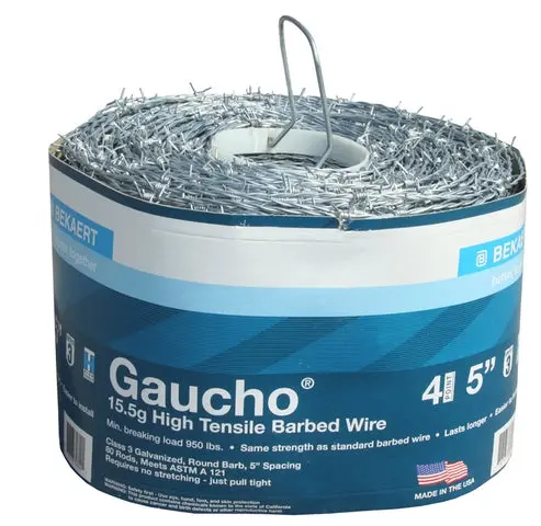 Bek 2Pt 15.5Ga 5" Cl3 Barb Wire 1