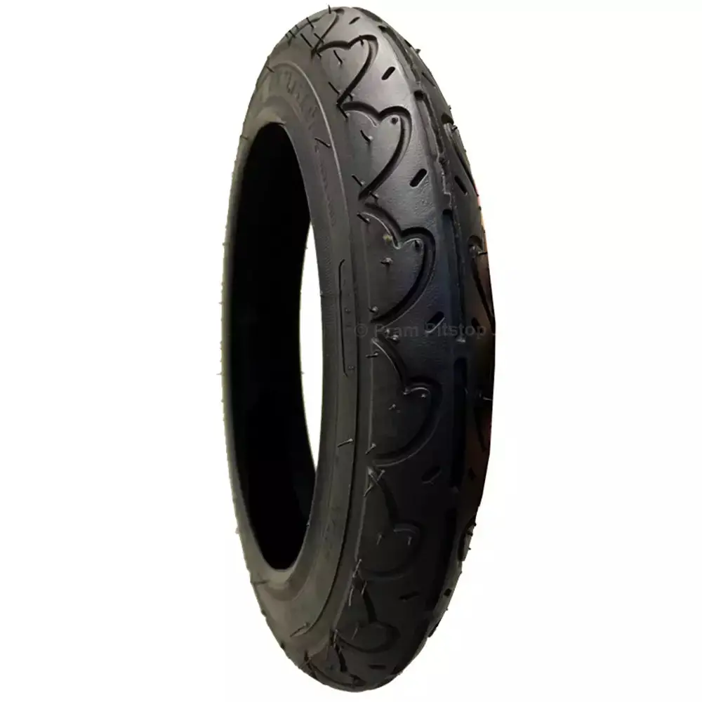 12 1/2 X 2 1/4” Pram Tyre (Black) Fast Rolling 1