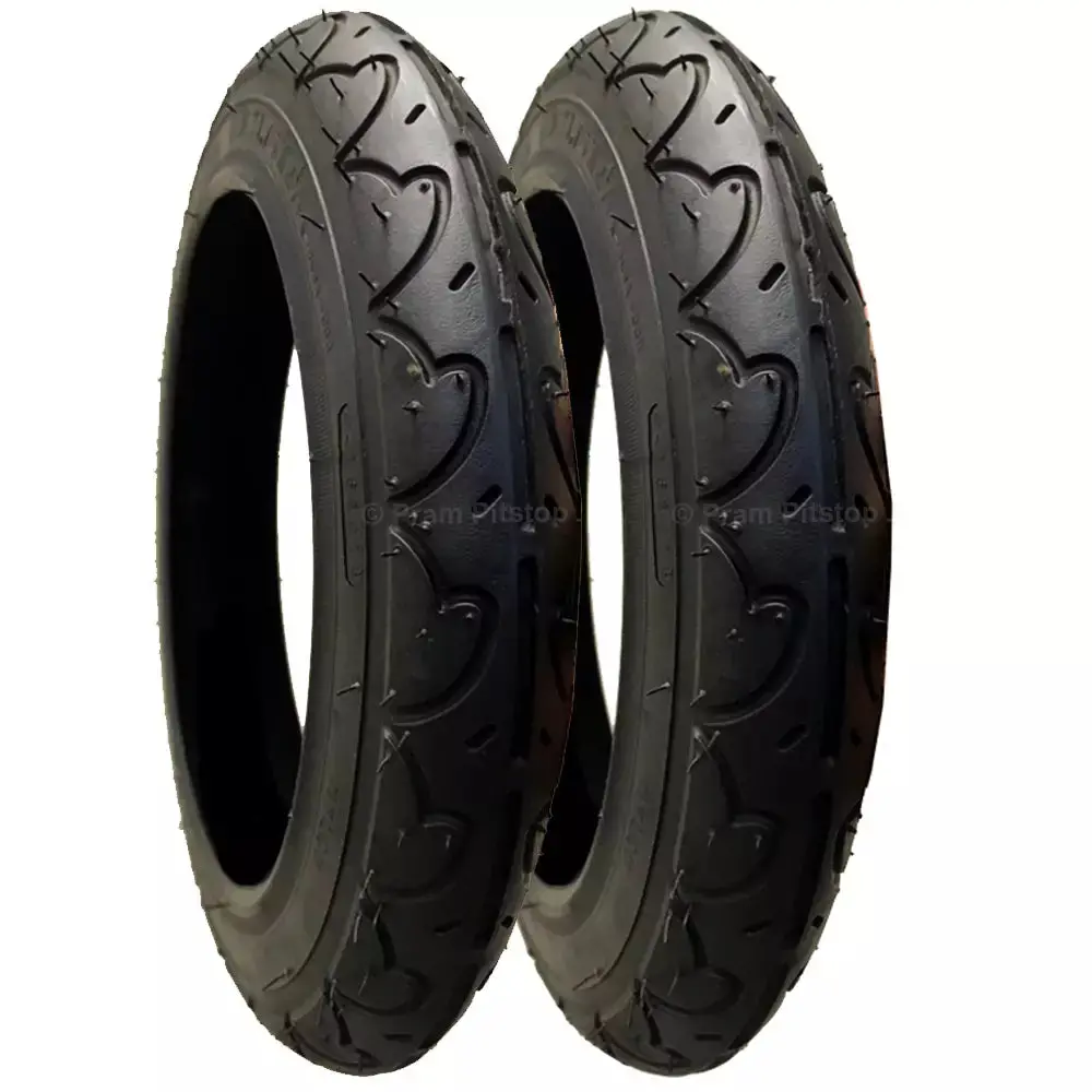 Compatible Replacement Set Of Rear Tyres For Quinny Buzz Xtra 1