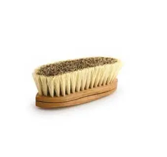 Legends™ Caliente Cur-Back Grooming Brush White 1