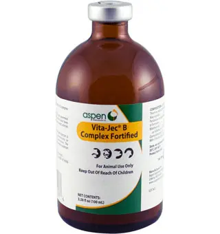 Vita-Jec B Complex Fortified Injectable Solution (100 mL)