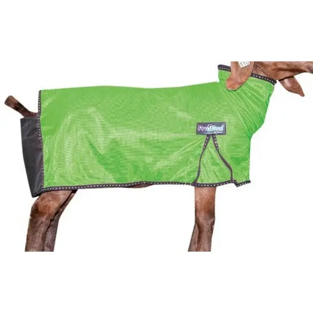 Procool Goat Blanket With Reflective Piping - Large Lime 1