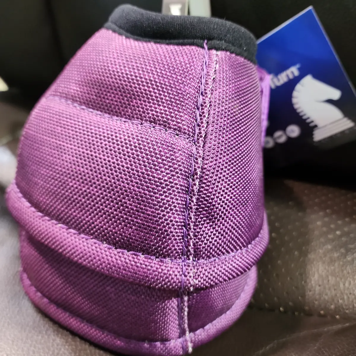 Dyno Turn Bell Boots - Purple- Large 1