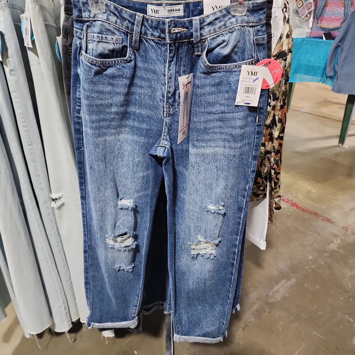Boyfriend Easy Fit Jean Jeans -Ymi 1