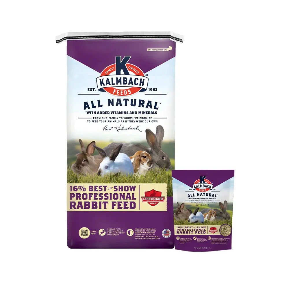 16% Best-In-Show Rabbit Pellet 8Lb 1
