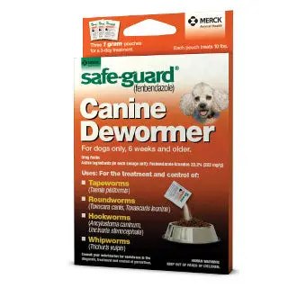 Safe-Guard® (Fenbendazole) Canine Dewormer 1 G 1