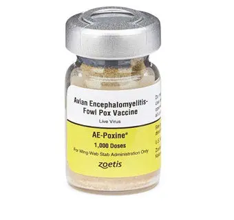 Ae-Poxine® Avian Encephalomyelitis And Fowl Pox Vaccine 1000 Ds 1