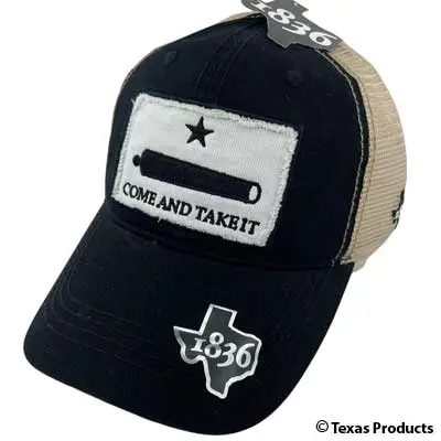 Black Vintage Come And Take It Cap 1