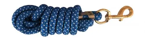 Royal Blue Nylon Pro Braided Lead Rope 7' 1