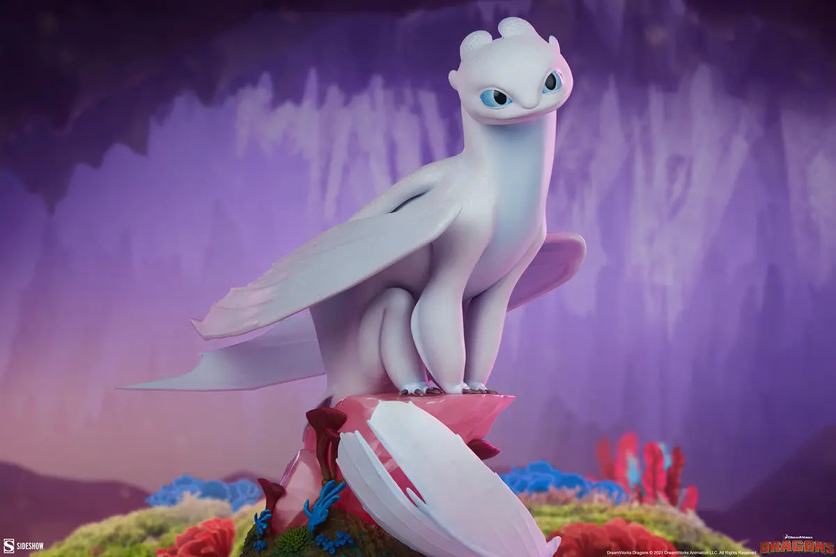 How To Train Your Dragon The Hidden World: Light Fury 1