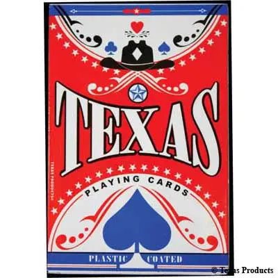 Texas Sized Playing Cards 1