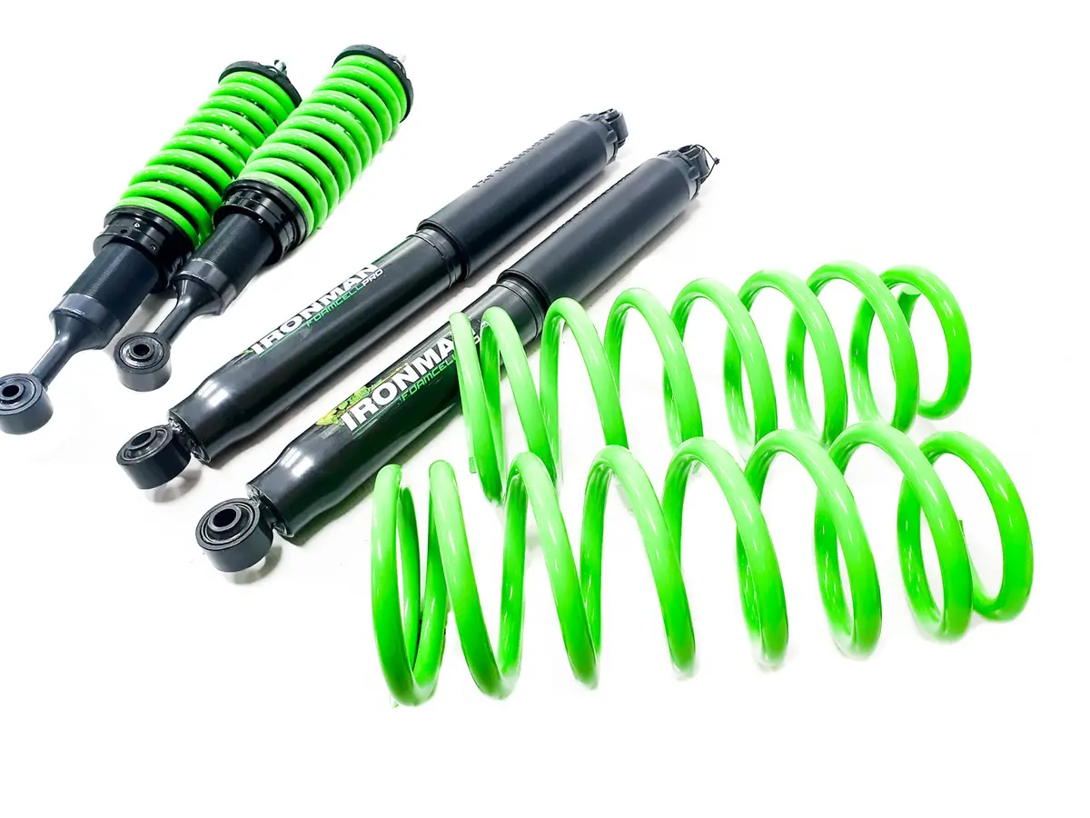 Nissan Patrol (1997-2016) Y61 Gu Cab Chassis (Coil / Coil) 50Mm Suspension Lift Kit - Ironman Foam Cell Pro 3
