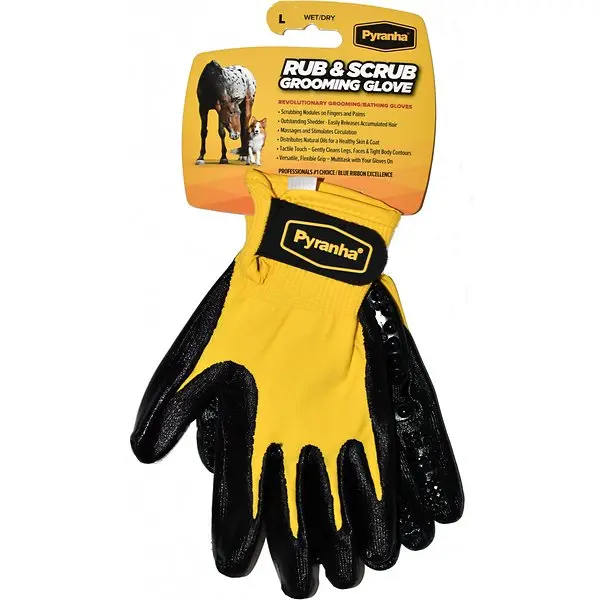 Rub & Scrub Grooming Glove 1