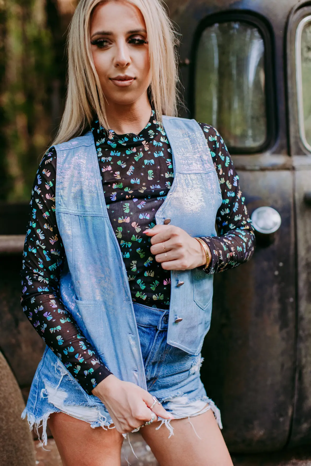 Mk476 Metallic Vest 1