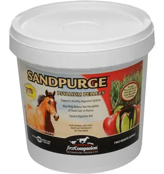 First Companion® Sandpurge™ Psyllium Pellets 5 Lb 1