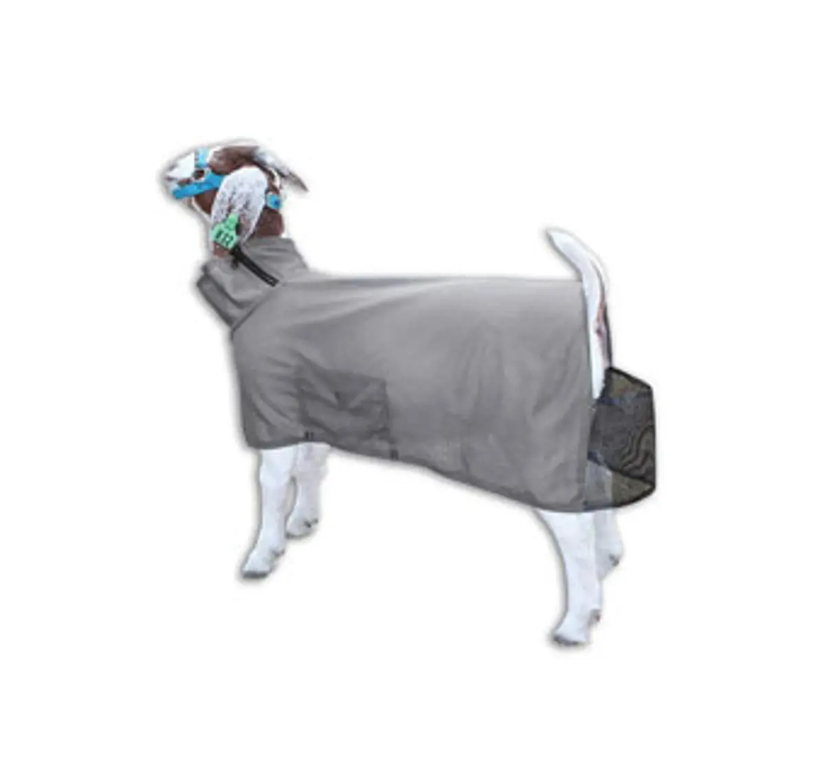 Goat Blanket Cool Mesh Grey Sm 1