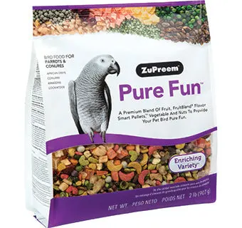 Zupreem® Pure Fun™ Bird Food For Parrots And Conures - 2 Lb 1