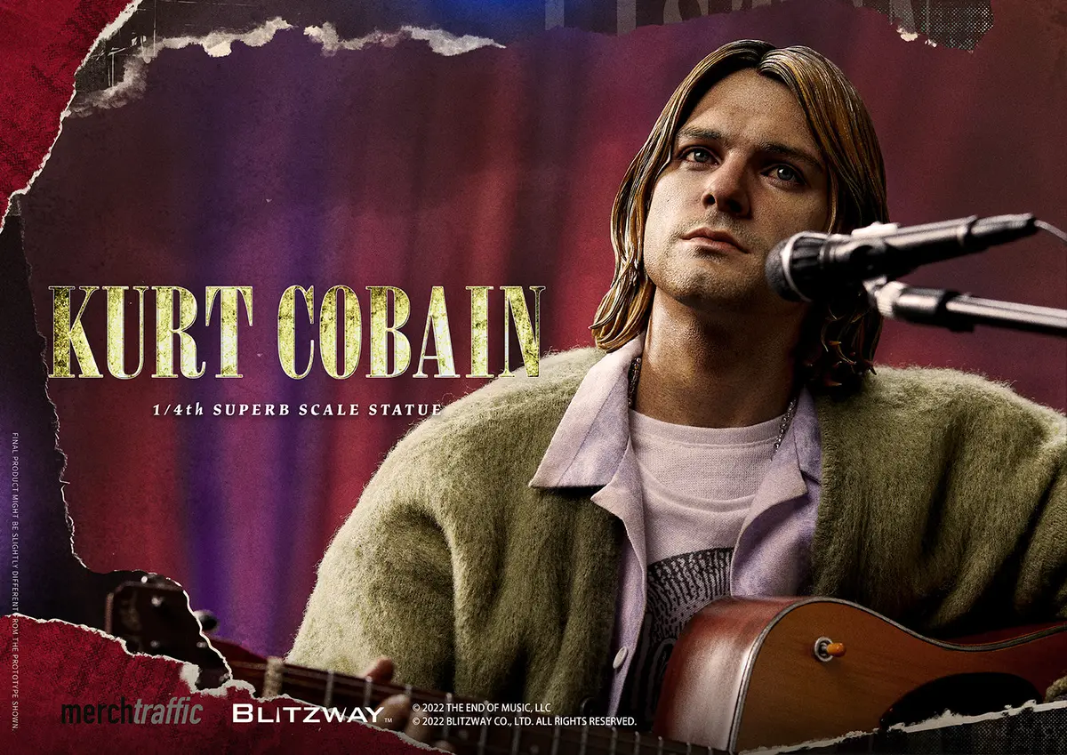 Kurt Cobain Unplugged Superb Scale (Pre-Order) 1