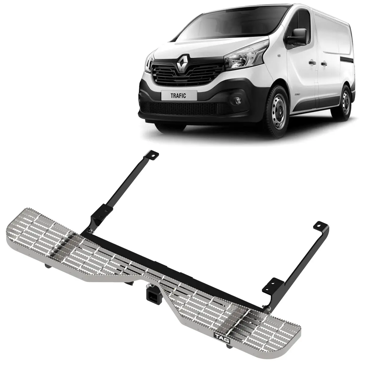 Tag Heavy Duty Towbar, Rear Step And Wiring For Renault Traffic (03/2021 - On) 1