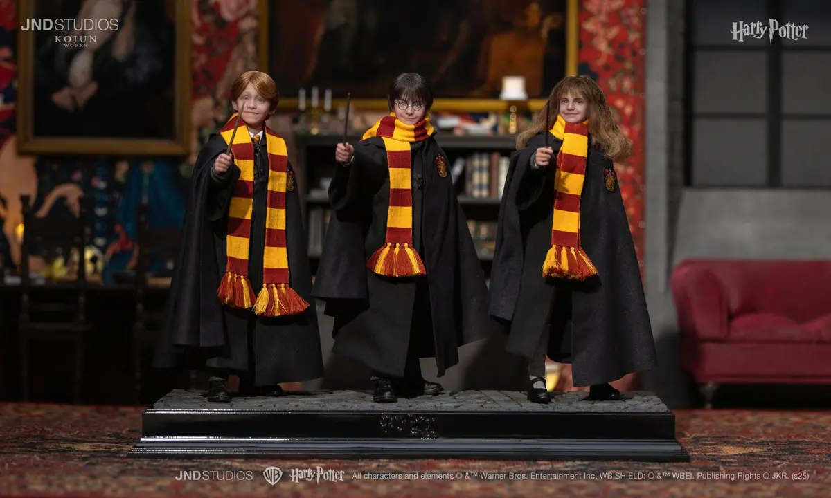 Harry Potter And The Sorcerer’S Stone (2001): Harry, Ron And Hermione Kojun Works Lite Set (Pre-Order) 1