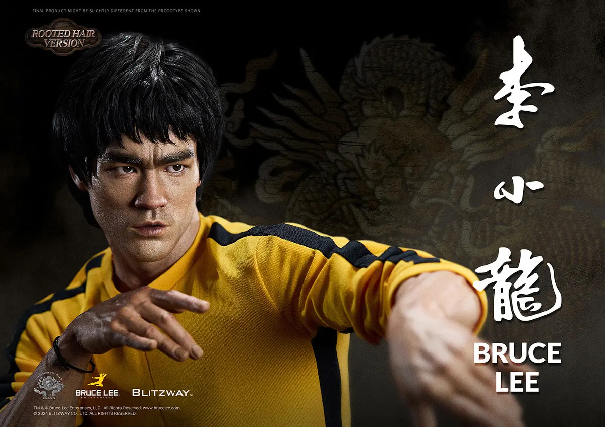 Game Of Death (1978): Bruce Lee Tribute 50Th Anniversary Rooted Hair Version 1
